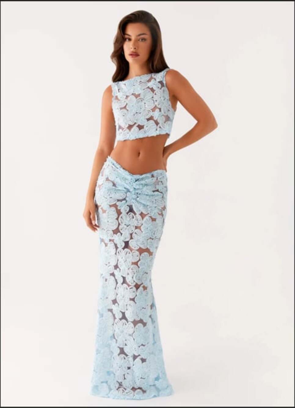 Peppermayo Fiorella Floret blue set size 10 NWT floral romantic feminine quiet l